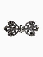 Зажим для кардигана «Ажур. Тюльпан», серый в сером - фото 68178556