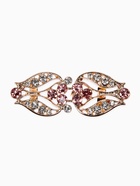 Зажим для кардигана «Ажур. Бутон», цвет бело-золотой в золоте - фото 68178598