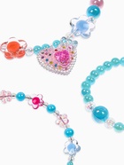 Комплект детский «Выбражулька. Сердце», 4 предмета: клипсы, бусы, кольцо, ободок, МИКС - фото 68178614