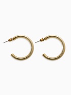 Серьги кольца «Пружина», d=3 см, цвет золото - фото 68178665