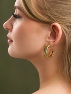 Серьги кольца «Пружина», d=3 см, цвет золото - Фото 2