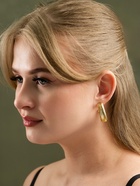 Серьги кольца «Пружина», d=3 см, цвет золото - Фото 4