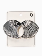 Серьги «Волна», цвет серебро (комплект 2 шт) - фото 68178681