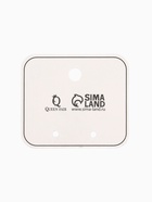 Серьги «Вишенка», бордовые в золоте - фото 68178725