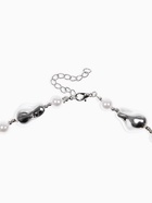 Бусы «Жемчуг Борокко», белые в серебре 40 см - Фото 3