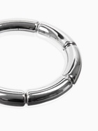 Браслет на резинке «Стиль. Гладкость», пластик, цвет серебро - фото 68178793