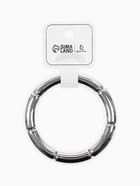 Браслет на резинке «Стиль. Гладкость», пластик, цвет серебро - фото 68178797