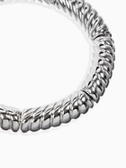 Браслет на резинке «Стиль. Резной», пластик, цвет серебро - фото 68178800