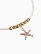 Кулон на шнурке «Морская звезда», цвет бело-золотой - фото 68178825