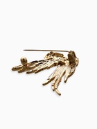 Брошь «Птица попугай», цветная в золоте - Фото 3