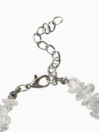 Браслет из бусин «Стиляшка», белый в серебре - фото 68178939