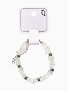 Браслет из бусин «Стиляшка», белый в серебре - фото 68178940