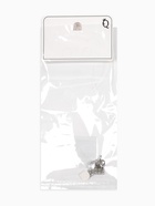 Кулон на леске «Капля росы», белый в серебре - фото 809456649