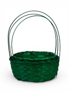 Корзина плетёная для хранения, бамбук, зелёная, набор 3 шт., Greengo - Фото 8