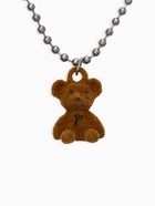 Кулон детский «Выбражулька. Мишка», 40 см, коричневый в серебре (комплект 2 шт) - фото 68179011