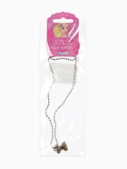 Кулон детский «Выбражулька. Мишка», 40 см, бежевый в серебре (комплект 2 шт) - фото 68179022