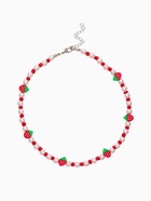 Бусы детские «Выбражулька. Клубники», жемчуг, 34.5 см, красно-белый - Фото 1