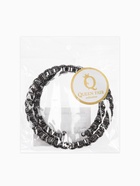 Браслет-пружинка со стразами, чёрный - фото 68179058