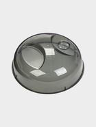 УЦЕНКА Крышка для СВЧ, d=25 см, h=10.5 см, чёрная 10984453