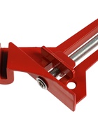 УЦЕНКА Струбцина угловая ТУНДРА, 90°, винтовой зажим, алюминиевая, 75 мм - Фото 4