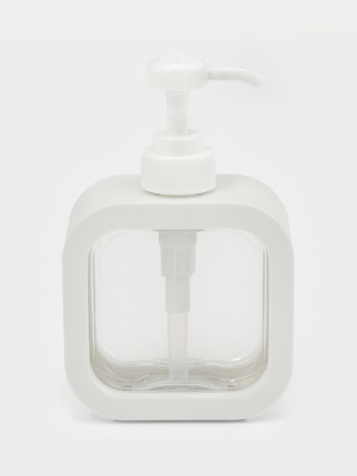 Дозатор для жидкого мыла, 300 мл, белый