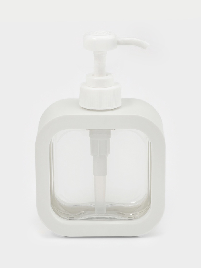 Дозатор для жидкого мыла, 300 мл, белый - Фото 1