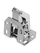 Петля мебельная ТУНДРА, накладная, универсальная, без врезки, набор 8 шт. - Фото 3