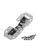 Петля мебельная ТУНДРА, накладная, универсальная, без врезки, набор 8 шт.  (артикул 10941695)  большой выбор товаров оптом и в розницу по низким ценам с доставкой