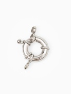 Застежка карабин «Штурвал», 13 мм, цвет серебро - Фото 1