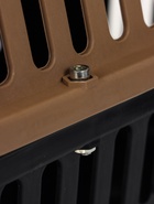 Переноска для животных, 49×31×31 см, с поддоном, пластик, чёрная, коричневая - Фото 12