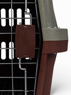 Переноска для животных, 59×36×35 см, с поддоном, с металлической дверью, цвет кофейный, серый - Фото 12