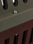 Переноска для животных, 59×36×35 см, с поддоном, с металлической дверью, цвет кофейный, серый - Фото 13