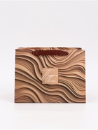 Пакет подарочный с широким дном «Подарок», 25 ? 19 ? 18 см (комплект 2 шт) - фото 69173681