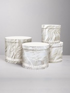 Набор шляпных коробок 4 в 1 You are beautiful, 14 × 13 см - 20 × 17,5 см - фото 68179114