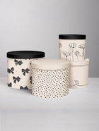 Набор шляпных коробок 4 в 1 «Бежево-чёрный», 14 × 13 см - 20 × 17,5 см - фото 68179115