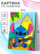 Картина по номерам для детей «Монстрик», 15×21 см - Фото 1