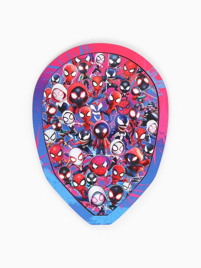 Пазл деревянный фигурный «Человек-паук» - Фото 1