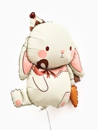 Воздушный шар фольгированный 35" «Кролик», матовый 10925462