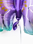 Воздушный шар фольгированный 32" «Бабочка», фиолетовый металлик - Фото 4