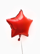 Воздушные шары фольгированные 18" «Звезда», набор 5 шт. красный 10925469