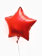 Воздушные шары фольгированные 18" «Звезда», набор 5 шт. красный 10925469