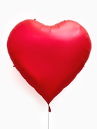 Воздушный шар фольгированный 63" «Сердце», красный - фото 68179261