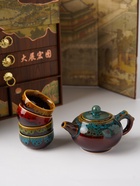 Чайный китайский подарочный набор с сервизом, 308 г - Фото 21