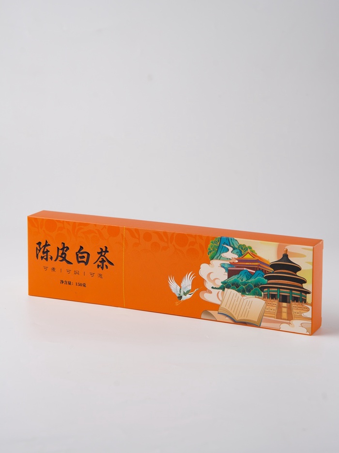 Чай китайский белый, с мандариновой цедрой, 150 г - Фото 1