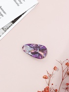 Зажимы для волос QF «Маргарита», набор 4 шт., 4 см, фиолетовые (комплект 2 шт) - фото 68975532