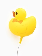 Воздушный шар фольгированный 26" «Уточка», жёлтый - фото 120955950
