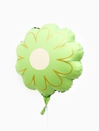 Воздушный шар фольгированный 21" «Ромашка. Золотые лепестки», набор 5 шт., мятный сатин - Фото 3