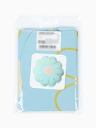 Воздушный шар фольгированный 21" «Ромашка. Золотые лепестки», набор 5 шт., голубой сатин - фото 68179292