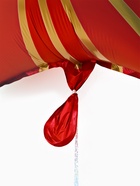 Воздушный шар фольгированный 18" «Грани. Звезда», набор 5 шт., красный сатин 10936998