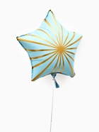 Воздушный шар фольгированный 18" «Грани. Звезда», набор 5 шт., голубой сатин 10937002